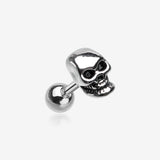 Apocalyptic Skull Cartilage Tragus Barbell