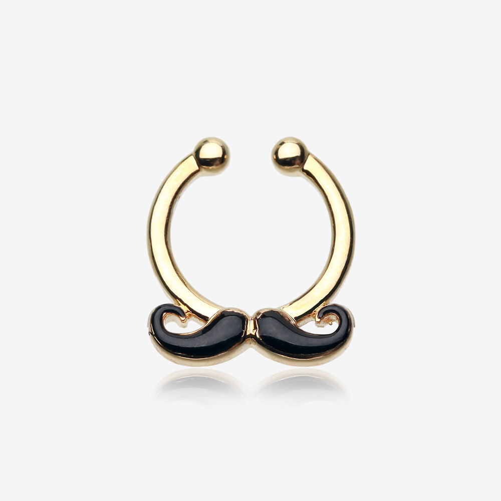 Golden Tribal Brass Fake Septum For Non Pierced Nose Ring Clip On at Rs 435  in Mapusa