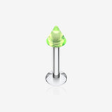 Basic UV Acrylic Spike Top Labret