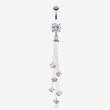 Lustre Drops Belly Button Ring