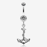 Classic Rope Anchor Belly Ring