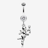 Cupids Love Belly Button Ring