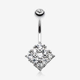 Sparkle Overload Belly Button Ring