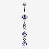 Gems Galore Belly Button Ring-Tanzanite