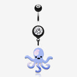 Super Sweet Octopus Belly Button Ring