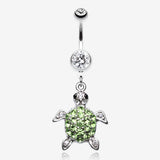 Under the Sea Turtle Belly Button Ring