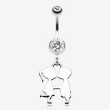 First Kiss Belly Button Ring