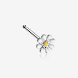 Dainty Adorable Daisy Nose Stud Ring