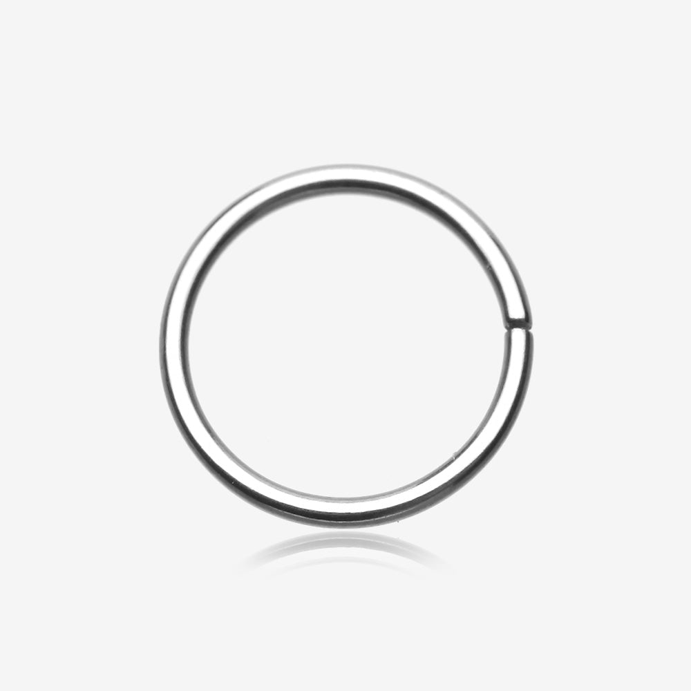 Basic Steel Bendable Hoop Ring
