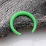 Detail View 1 of Bio-Flexible Soft Touch Septum Retainer-Green