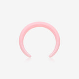 Bio-Flexible Soft Touch Septum Retainer-Light Pink