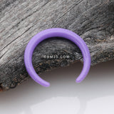 Detail View 1 of Bio-Flexible Soft Touch Septum Retainer-Purple