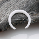 Detail View 1 of Bio-Flexible Soft Touch Septum Retainer-White