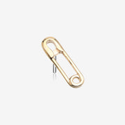 14 Karat Gold OneFit Threadless Safety Pin Top Part