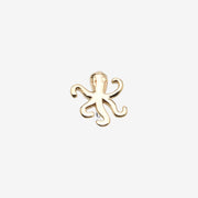 14 Karat Gold OneFit Threadless Octopus Top Part