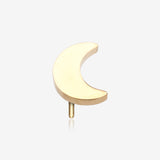 Pure24K Implant Grade Titanium OneFit Threadless Crescent Moon Top Part