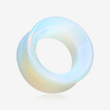 A Pair of Opalite Stone Double Flared Eyelet Plug